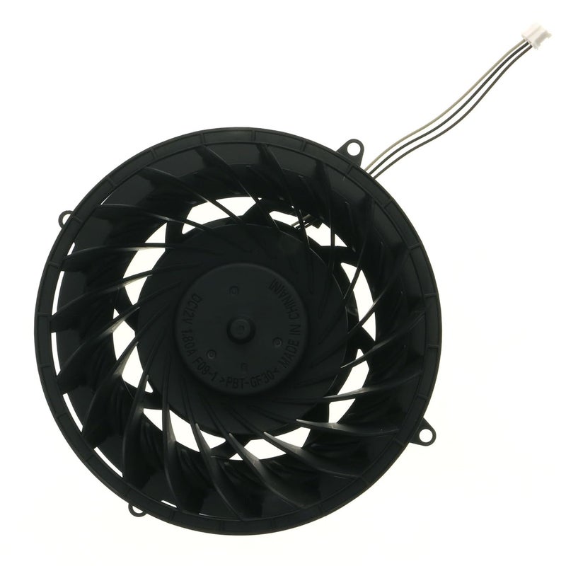 TRADOCK Replacement Internal Cooling Fan for PS5 Pro, 19 Blades Quiet Cooler Fan Compatible with Sony PlayStation 5 PRO PS5 Pro CFI-7000 CFI-7019 CFI-7021 CFI-7022 Series, DC12V 3-Pin PVB120M12H-P01-AE - Image 4